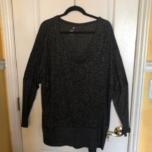 SO Dark Gray Lightweight Cozy Tunic - XL